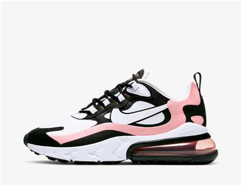 nike air max 270 react dames roze zwart